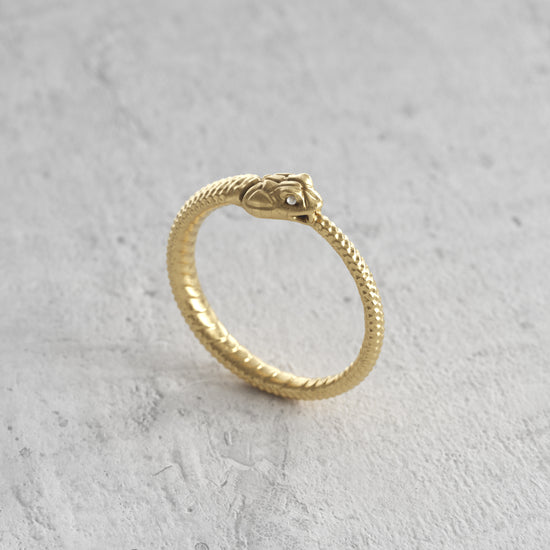 Ouroboros Ring X4 - Gold
