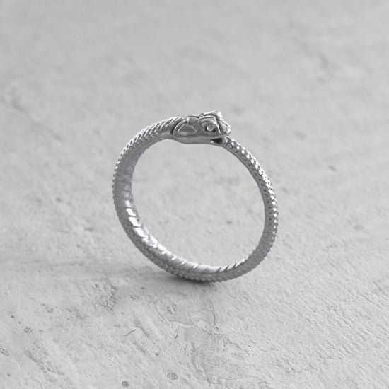 Ouroboros Ring X4 - Silver